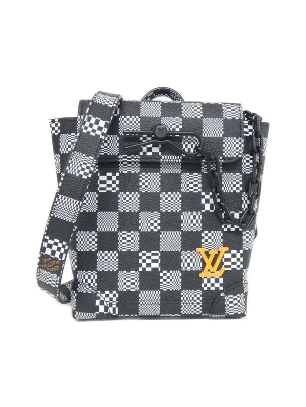 Louis Vuitton Damier Distated Steamer-XS N60453 Shoulder Bag